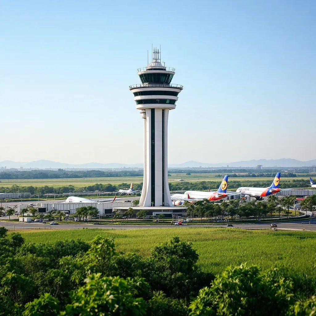 Vietnam air traffic control tower