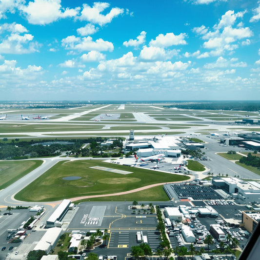 Orlando flight school scenery