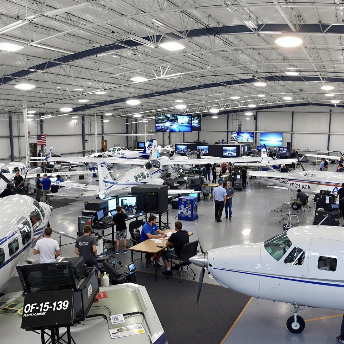 Orlando Flight Academy training facility