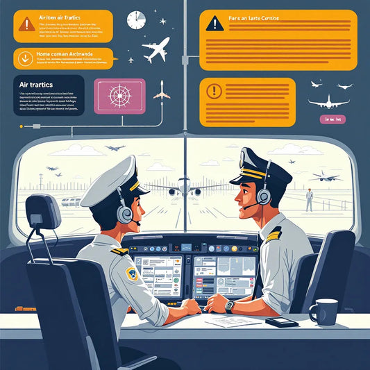 pilot and air traffic controller communication