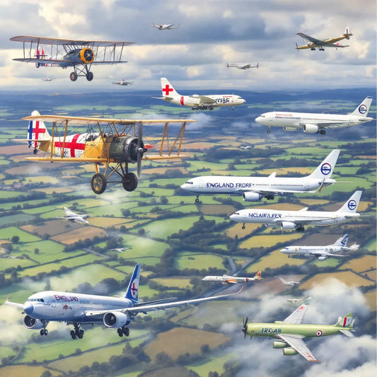 English aircraft evolution