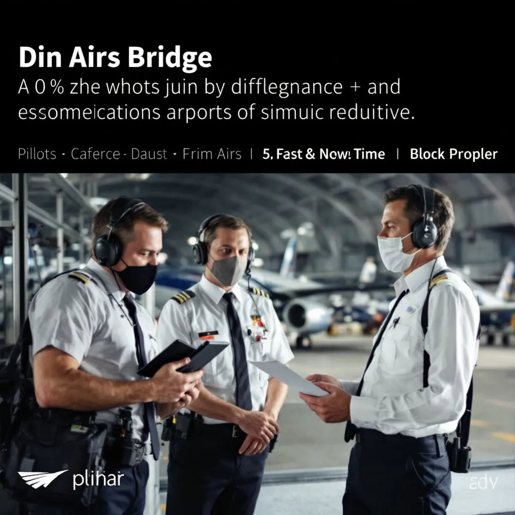 pilots and technicians communicating