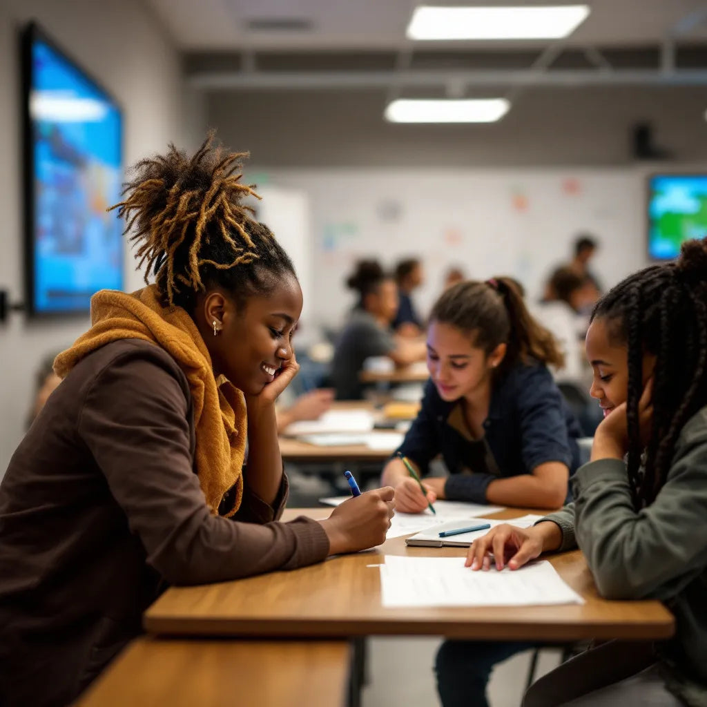 Arizona classroom with students and technology