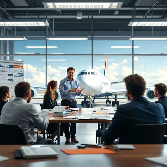 Aviation English classroom