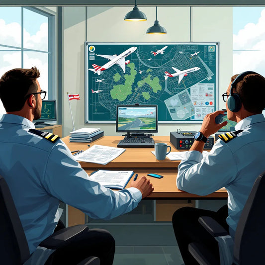 Aviation English training session