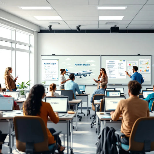 Aviation English teacher training class