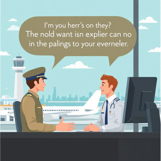 pilot and air traffic controller communication