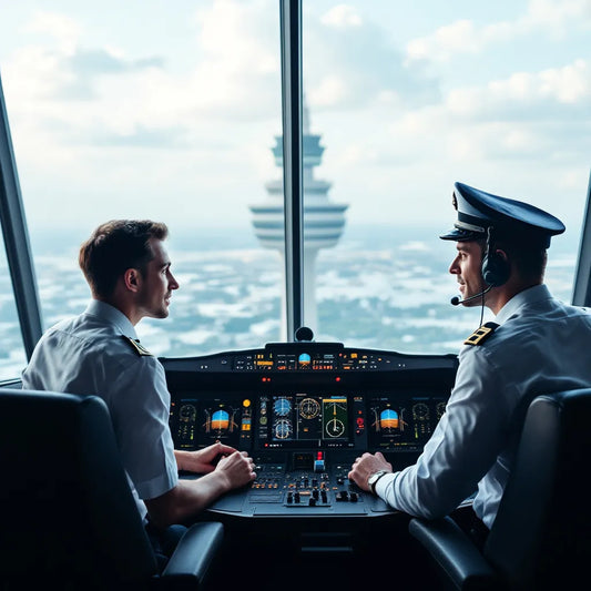 Pilot and air traffic controller communication